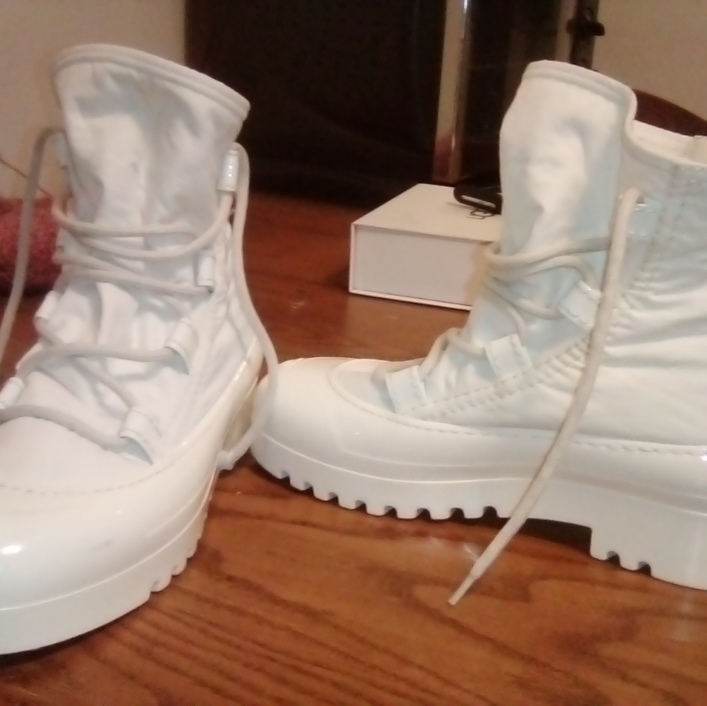 Chanel boots size 7 women's very gently worn $120.00.